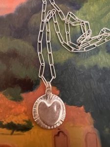 Medalla Corazon Cadena